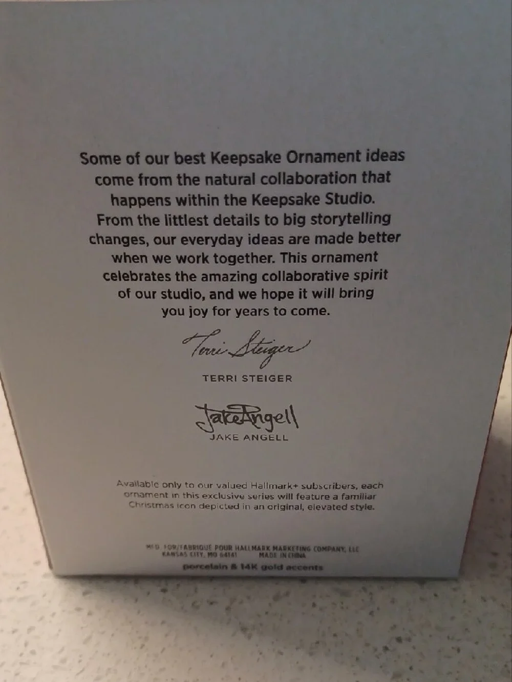 Hallmark Elegant Evergreens Ornament. 1st In The Hoilday Heirloom Series